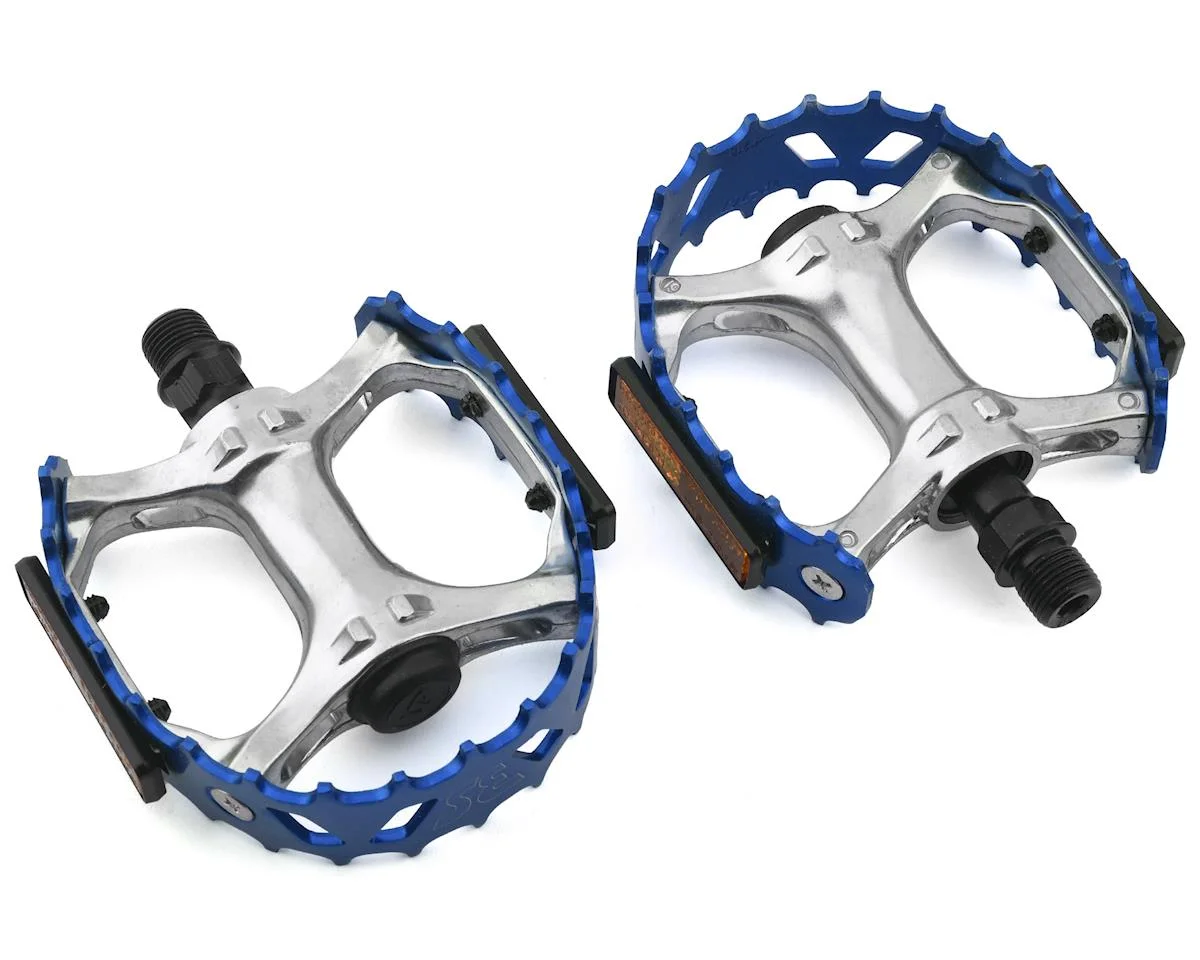 SE Bikes Bear Trap Pedals (Blue) (9/16")